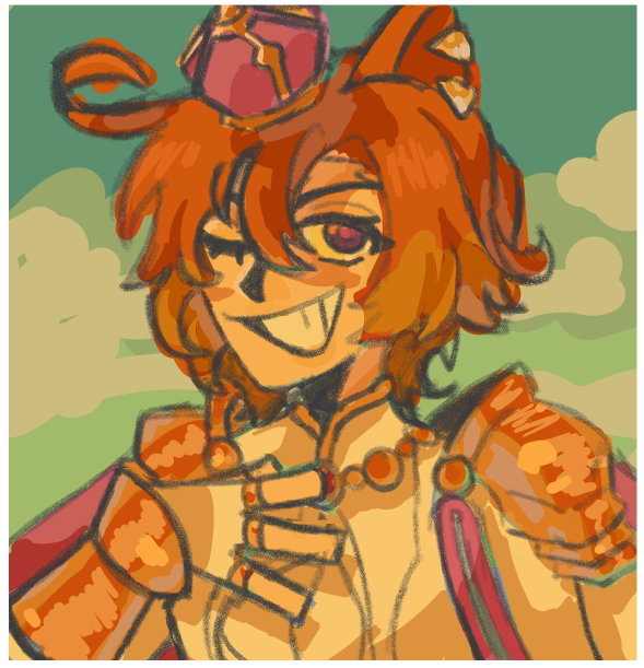 LarsArttArchive's tweet photo. warm up sketch hehe #umamusume https://t.co/Zx2bltkenx