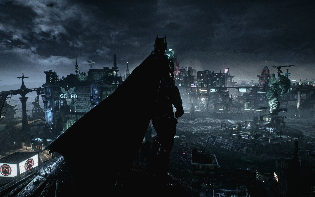 belmontscrse's tweet photo. gotham clock tower #BatmanArkamKnight https://t.co/wniZykdGqC