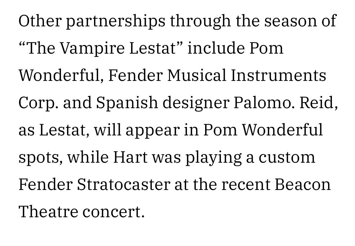 CarrieCnh12's tweet photo. The same Pom Wonderful company owned by that same Israely funding zionist couple on the @BDSmovement boycott list, that siphons water from across California to feed to their labour exploitive farms, partnered with AMC to promote the new racist season of The Vampire Lestat? Hmm.💅🏿 https://t.co/kxQyU6BKn6