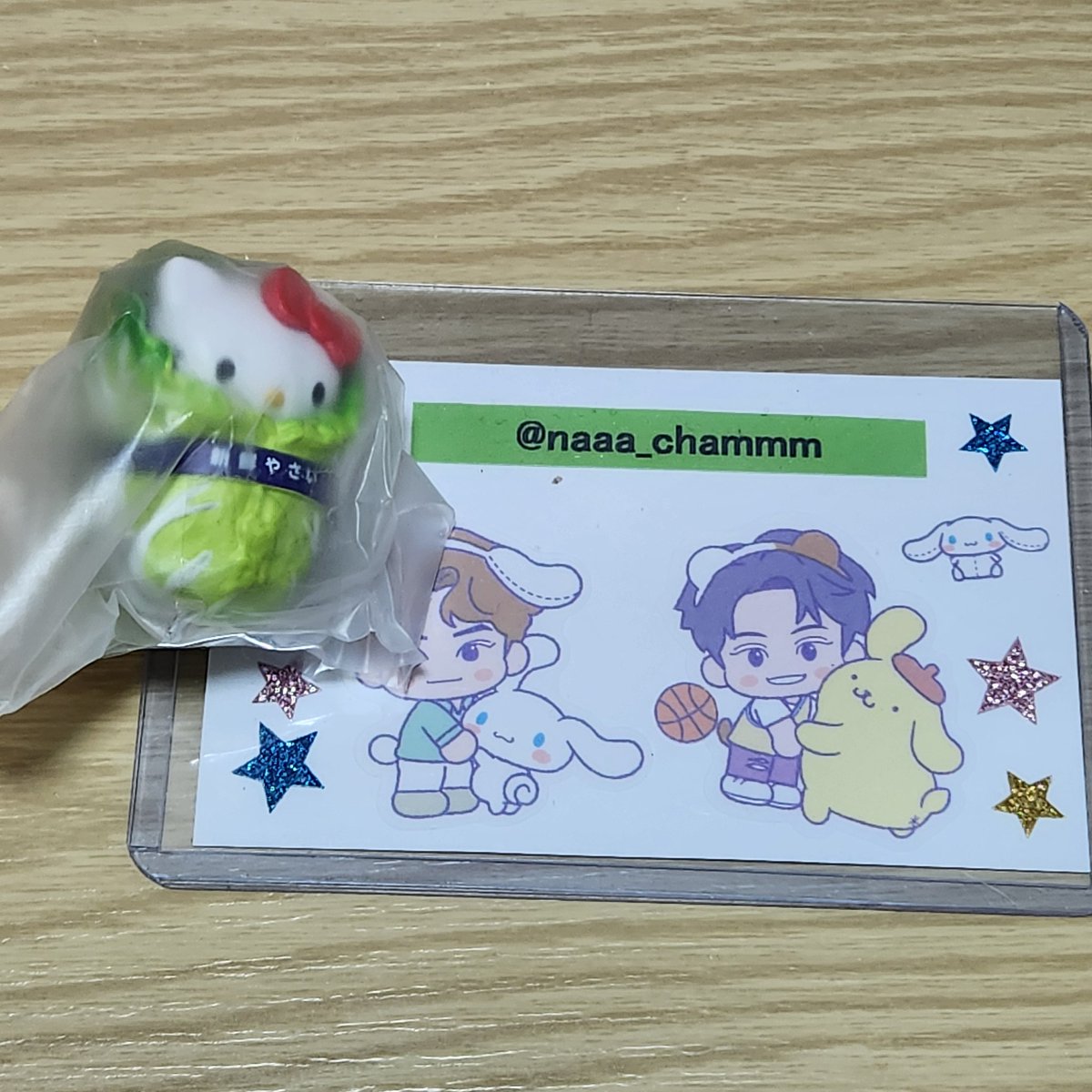 naaa_chammm's tweet photo. @prjh__5 検索から失礼いたします。
キティ所持しております。
シナモロールと交換可能でしょうか？
ご検討の程よろしくお願いいたします。 https://t.co/nTXyeqhRYh