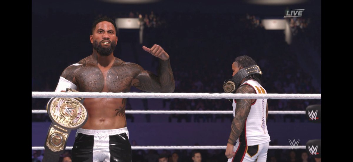 MalymalGC's tweet photo. WWE 2K26 playing The Usos tag team championship tournament!! https://t.co/0xRES20ADj via @YouTube #WWE2K26 #WWE like and subscribe to the channel!! https://t.co/auwExrx7V0