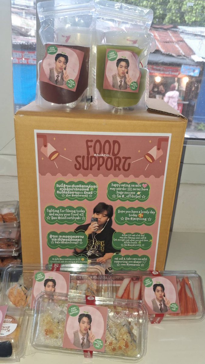 _offdicted's tweet photo. W101 Q6 such a happy Q for me bcs i get to send foodsupport for ashi and titan 💕 💕💕 

hope both ashi and titan had full tummy and gained good energy ✨️

#WEIRDO101Series 
#aliazhl_ #titanchayuth https://t.co/yoVrqKU3av