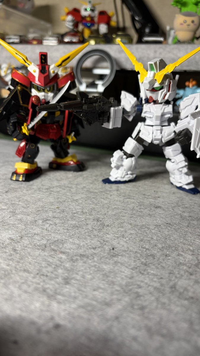 rooty_soda's tweet photo. ブロックロス
ユニコーンガンダム
良いサイズ感になったかな？
#ブロックロス　#SDガンダム https://t.co/VGq5apsqkr