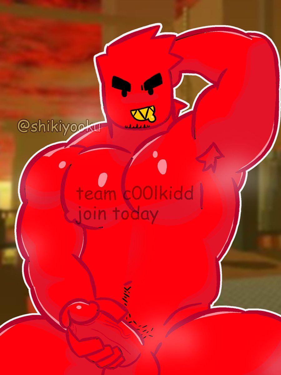 shikiyooku's tweet photo. c00lkidd from roblox (commish by anon) #bara #nsfw https://t.co/4nvLLWEgwh