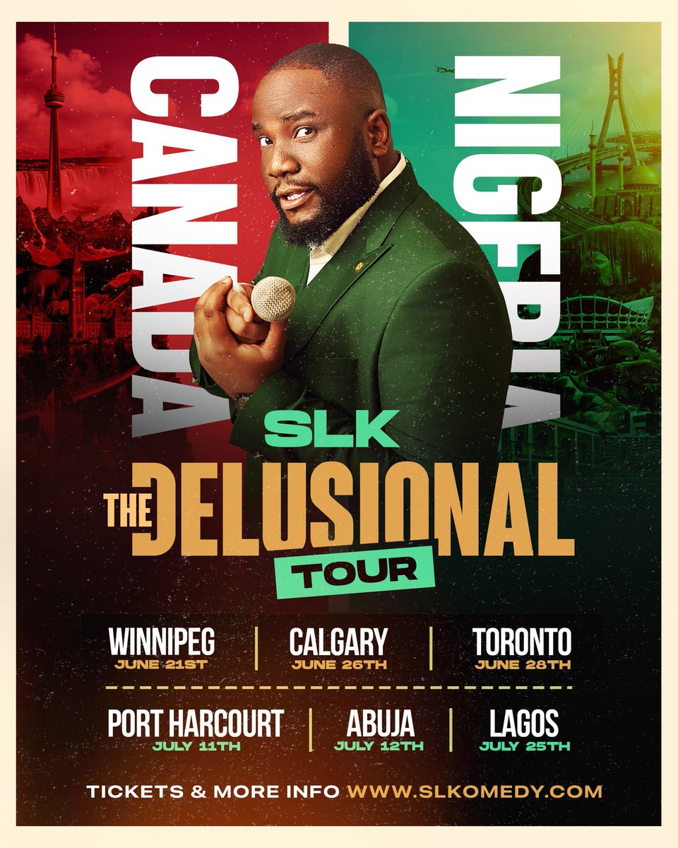 mofisamstudioz's tweet photo. Thank you sir 🥹♥️
@SLKomedy 

If you're in Canada, PH, Abuja or Lagos... Get your tickets, trust me you'll be glad you did 🥳💃 https://t.co/biw5KMUzCR