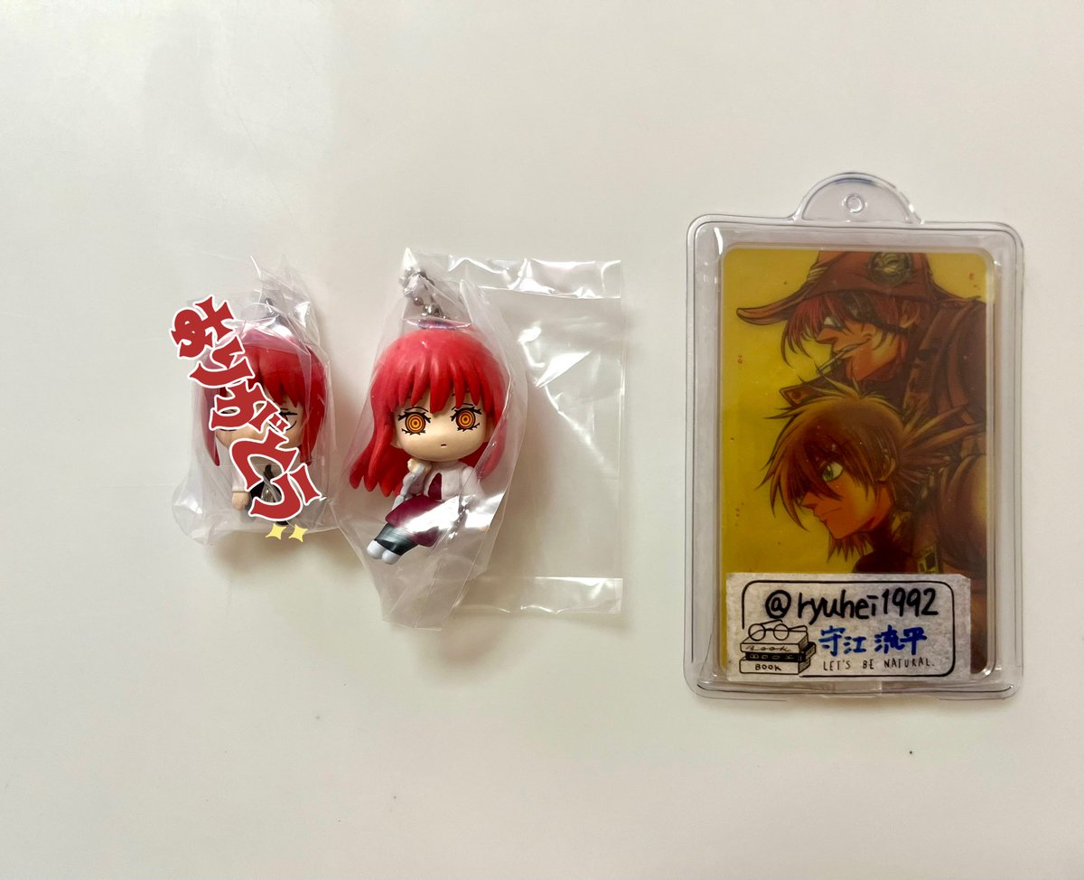 ryuhei1992's tweet photo. 【交換･譲渡】チェンソーマン つまんでつなげてマスコット でふぉフィグ！ キーホルダー

〈譲〉マキマ

〈求〉つまつなの
デンジ＞コベニ,アキ,ポチタ

(🦀>⛓️ですがどちらでも○)

でふぉフィグの ポチタ＞デンジ

or ¥定価+送料

大阪市内お手渡し/郵送可能です◎

お気軽にお声掛け下さい。 https://t.co/7KMYpVZ8I0