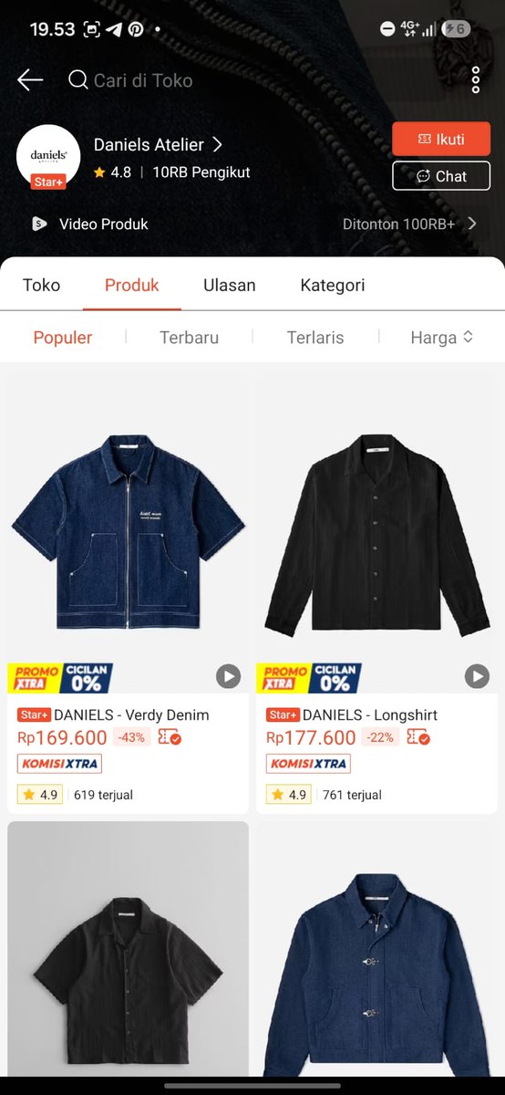 byilennn's tweet photo. GA NYANGKA ADA TOKO INI 😭‼️
baju cowoknya bagus-bagus semua https://t.co/Ybe7yMGj7X