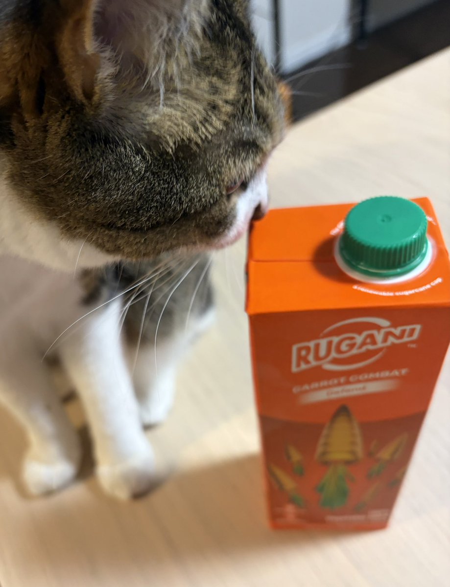 burajaaaa's tweet photo. やっと手に入れたキャロットジュース https://t.co/pGsfCeGWlk