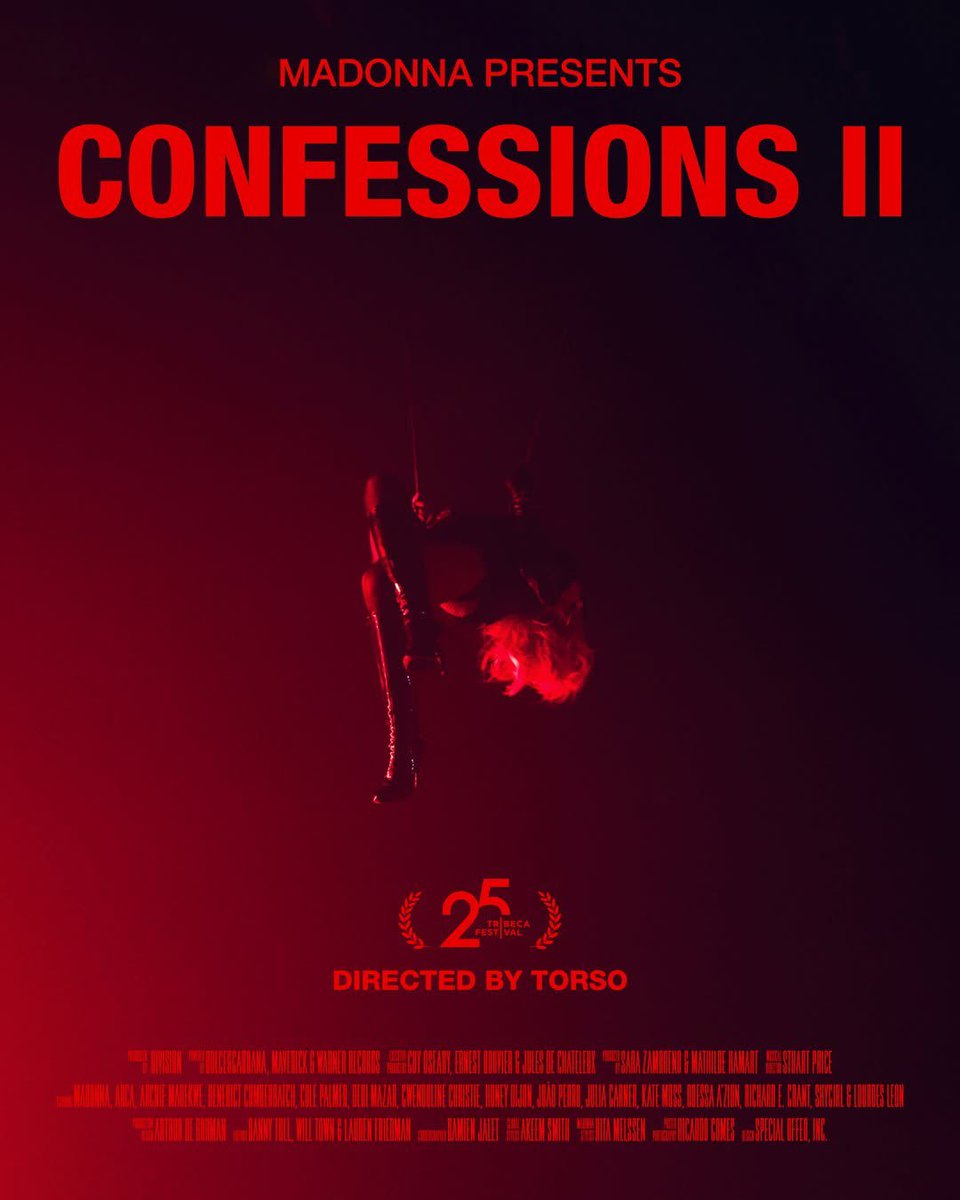 WarnerPromo's tweet photo. .@Madonna Presents 'Confessions II' https://t.co/qskgSgPrYT https://t.co/f1cVyAftSw