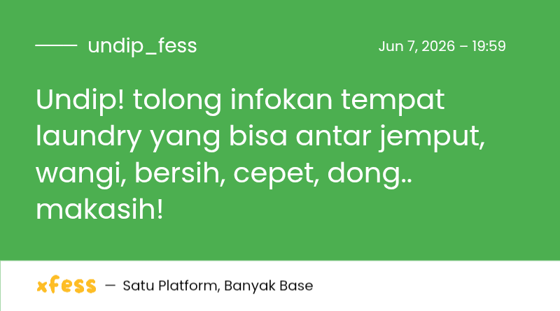 UNDIP MENFESS tweet media