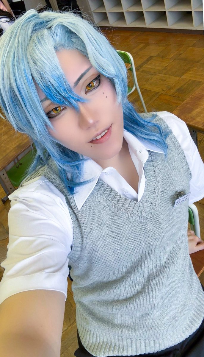 a_nihilist_w's tweet photo. ⚠︎︎捏造￤cos

🦋⏳でした🎶 
みんなと話せて楽しかった❣️
楽しい誕生日になってたらいいなあ！

#放課後シネマティカ0607 https://t.co/f1qiIqRyuV