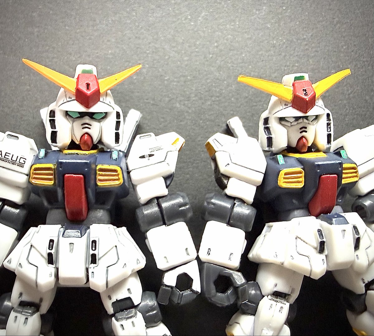 miyakuekuekue's tweet photo. #モビルスーツアンサンブル
#機動戦士zガンダム
#ガンダムマーク2
#RX178
#改造
調子に乗ってます
ガンダムやったらマーク2でしょ！
コイツはツリ目の事をよく言われるけど
結構お鼻も大事だと思う
昔改造したのは、目が離れすぎやな https://t.co/djrLixKQrF