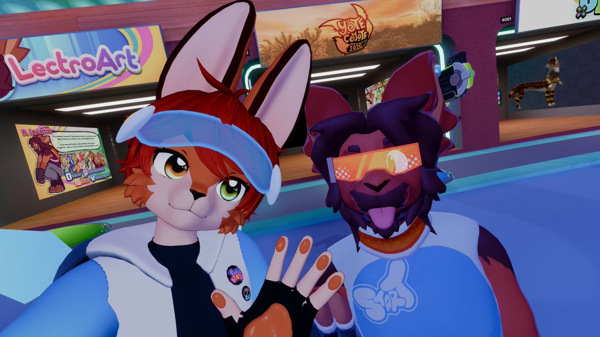 JackerBun's tweet photo. THIRD DAY OF FURALITYYYY!!!!!!!!
#VRChat #VRChatPhotography https://t.co/LhLpNmCFdT
