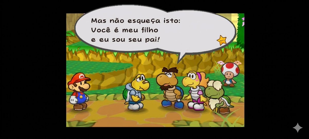GabriellGvs's tweet photo. Mais uma tentativa falha de zerar esse jogo. Que jogo bom, para mim o ápice do Paper Mario, mesmo não zerando ele. Aí vai uma série de imagens que eu considero o ápice do humor. A última imagem ainda me assombra. (Voltei a usar essa rede social) https://t.co/LBzzIz2J6q