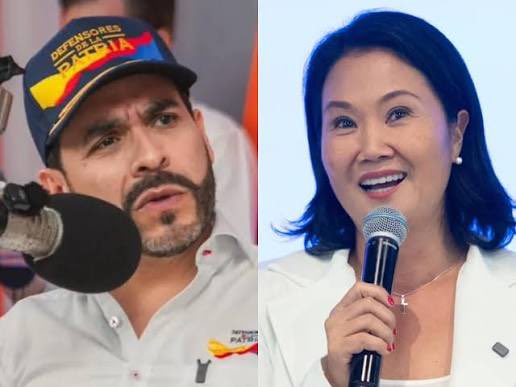 SandraComunes's tweet photo. Keiko Fujimori, investigada por hechos de corrupción e hija de un expresidente corrupto como Alberto Fujimori condenado por violación a los derechos humanos, apoya a Abelardo de la Espriella. No sorprende que entre este tipo de personas tan cuestionadas se apoyen. 

🤦🏻‍♀️🤦🏻‍♀️ https://t.co/TAgpCtelpF