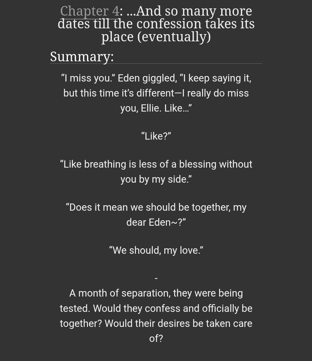 rkssie's tweet photo. #elyeden 🌷🍷 [ numbers in fortune cookie (take me on a date) ]  Chap 4.

I proudly present final chapter! happy reading, happy pride month, and happy elyeden 💓 
(p.s pls read the note before reading)

🔞🔗: https://t.co/c9Xx8gU3h8 https://t.co/Bpn04FI4VP