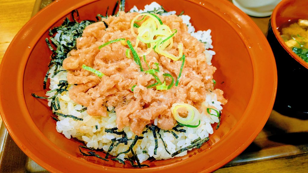 pokoth_second's tweet photo. これがすき家のまぐろたたき丼の本気です。
#すき家
#まぐろたたき丼 https://t.co/Gc4P6opLMy