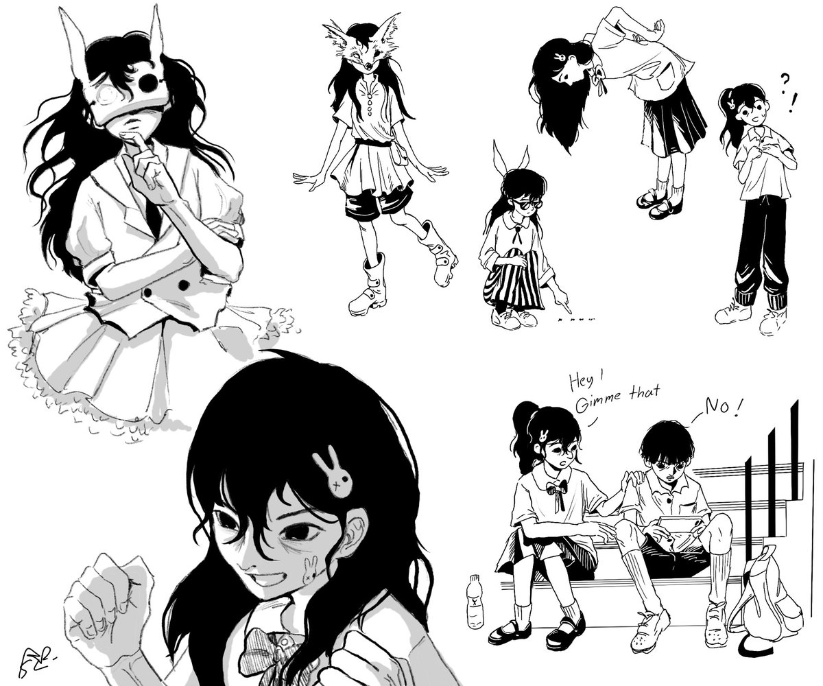 saladget's tweet photo. The girl🫶🫶
Thai school au https://t.co/0z5dM8G2v8