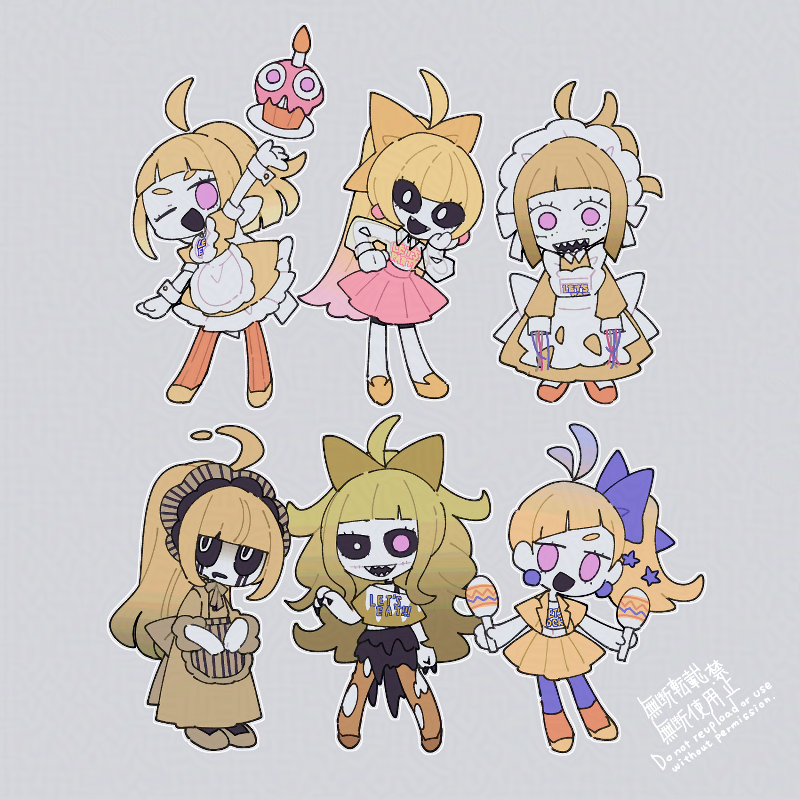 eiky_o's tweet photo. #fnaf擬人化　🐤 https://t.co/u3LkShYEtS