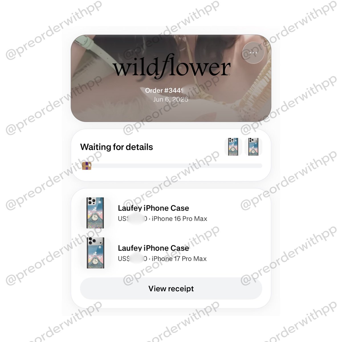 preorderwithpp's tweet photo. 💓 06/06/2026

- Wildflower cases
- Mei Mei

#withpp_update https://t.co/jkUAfBmsWf