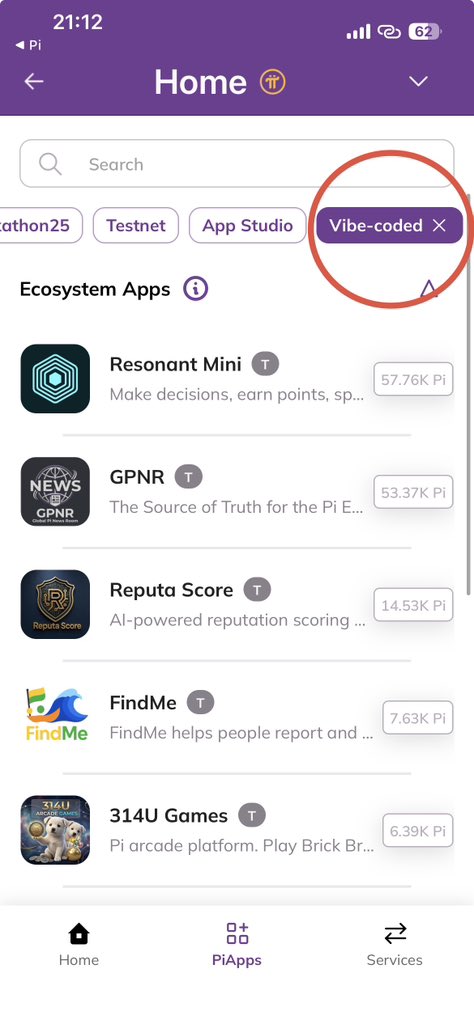 webberlu1969's tweet photo. 📝 Pi Network announced the launch of Pi App Studio yesterday, and Vibe Coded now boasts 504 externally coded DApps in its ecosystem—that's fantastic! 🎉

#PiNetwork
#PiNetworkCommunity https://t.co/GaQVFjS7Ui