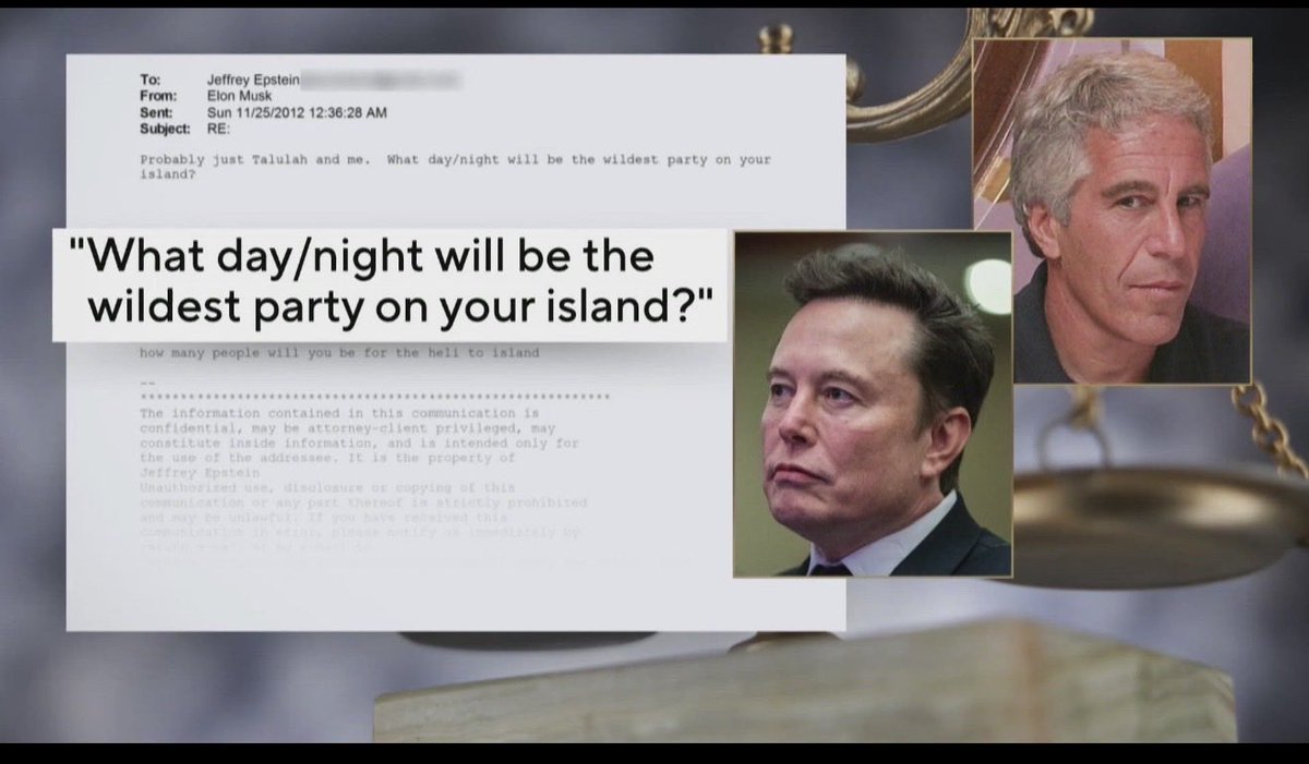 Info_Liquidity's tweet photo. @elonmusk Elon musk asked Jeffrey Epstein in 2012 “What day/night will be the wildest party on your island?” 😲 https://t.co/w0vFHPYLHi