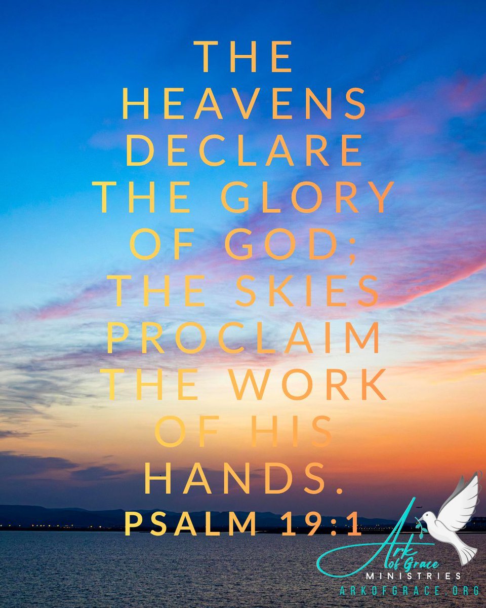AmandaGrace_AOG's tweet photo. The heavens declare the glory of God; the skies proclaim the work of his hands. Psalm 19:1
When life feels heavy and your thoughts are consumed by worry, take a moment to step outside and look up.
Gaze at the sky above you. The vast expanse of blue, the drifting clouds, the brilliance of the sun, or the countless stars that fill the night. Creation is constantly pointing beyond itself to the Creator. The heavens are declaring God's glory every single day. Sometimes our burdens seem so large that they fill our entire field of vision. But when we lift our eyes to the sky, we are reminded of just how great God truly is. The One who spoke the galaxies into being, who paints every sunset, and who set every star in place is fully aware of the concerns weighing on your heart today and He is calling you to release it. 
If you feel overwhelmed, go outside and look up. Let the beauty of creation shift your focus from the size of your problems to the greatness of your God. Allow the breeze to carry away those worries as you place it all in the hands of the One whose glory fills the heavens.
https://t.co/cwWmBfGzKU 

#christian #Psalm #devotional  #prayerlife #nature #glory #worry #resting #peace #sky #christianlife #God #JesusChrist #Holyspirit