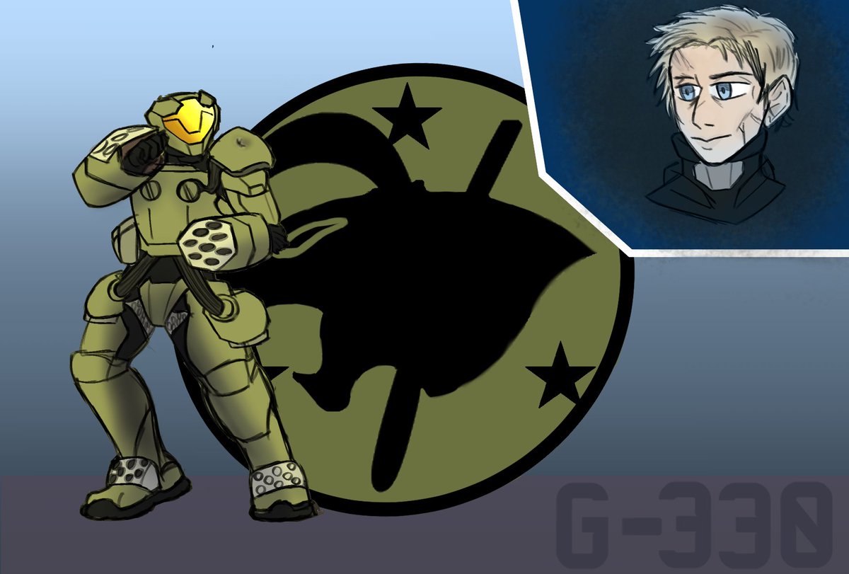 Luxno_Art's tweet photo. Team Konda, A squad of Gamma Company Spartans assigned to unconventional warfare operations. In the Post war they have been sent on counter innie ops. Recent operations are on a rouge ONI Scientist doing illegal A.I experiments. Recently declassifed files on a "Project Revenant". https://t.co/6TxVV9x2uM