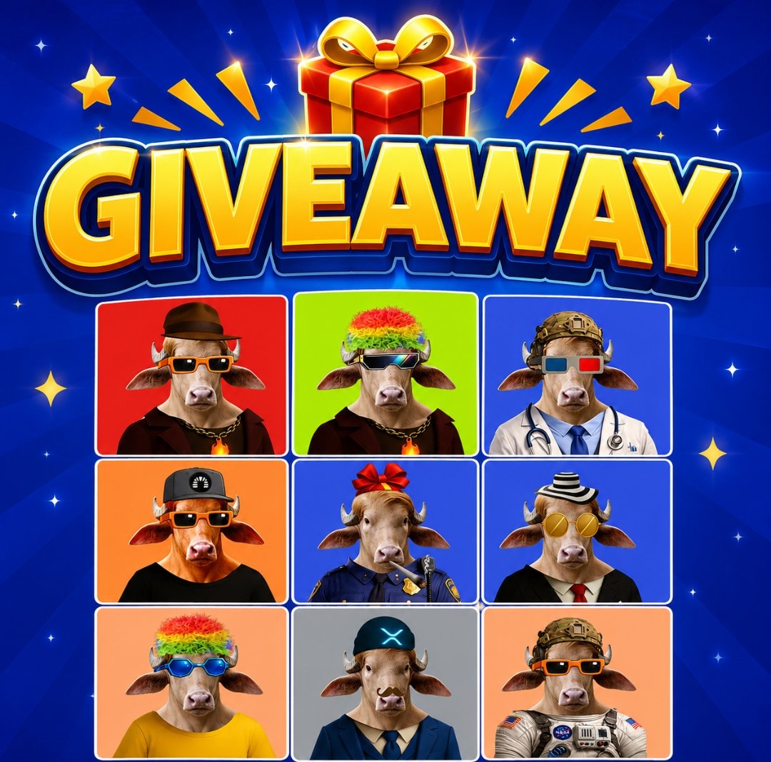 Brumpy_Fam's tweet photo. 🎁 1 NFT Giveaway Every Day!

The first 100% meme-driven project on XRPL is now live. 🚀
Mint  🔗 https://t.co/iliWFzJH2o
For the next 7 days, the dev will give away 1 NFT daily from their personal collection.
Ranking #1 on https://t.co/dJQiNSg32y 
To enter: ✅ Follow @Brumpy_Fam 
✅ Repost this post

🏆 1 winner announced every 24 hours.

Built by the community, for the community. 🐮🔥
#xrp #xrpl