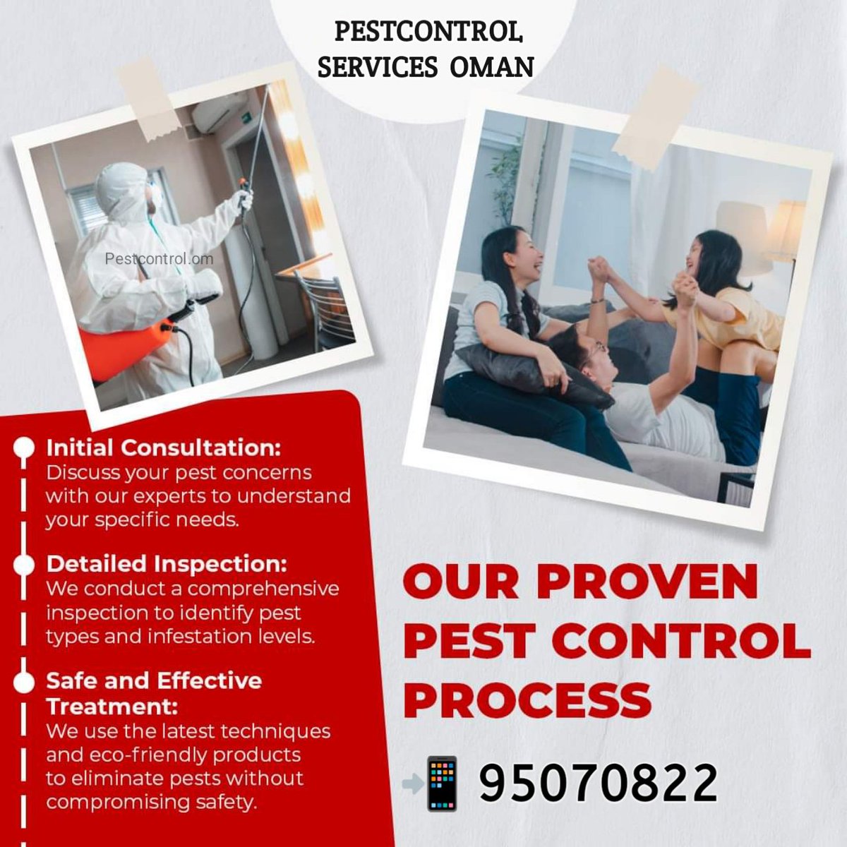 MuscatPest's tweet photo. Call Us 95070822
Are you face any pest issues call us we are 24/7 customer assistance and free inspection and estimation, best quality and reasonable prices we are offer with guarantee service.
Our specialization
- using odorless chemicals
-no need to leave the houss
#oman #seeb https://t.co/SXevjs1U5I