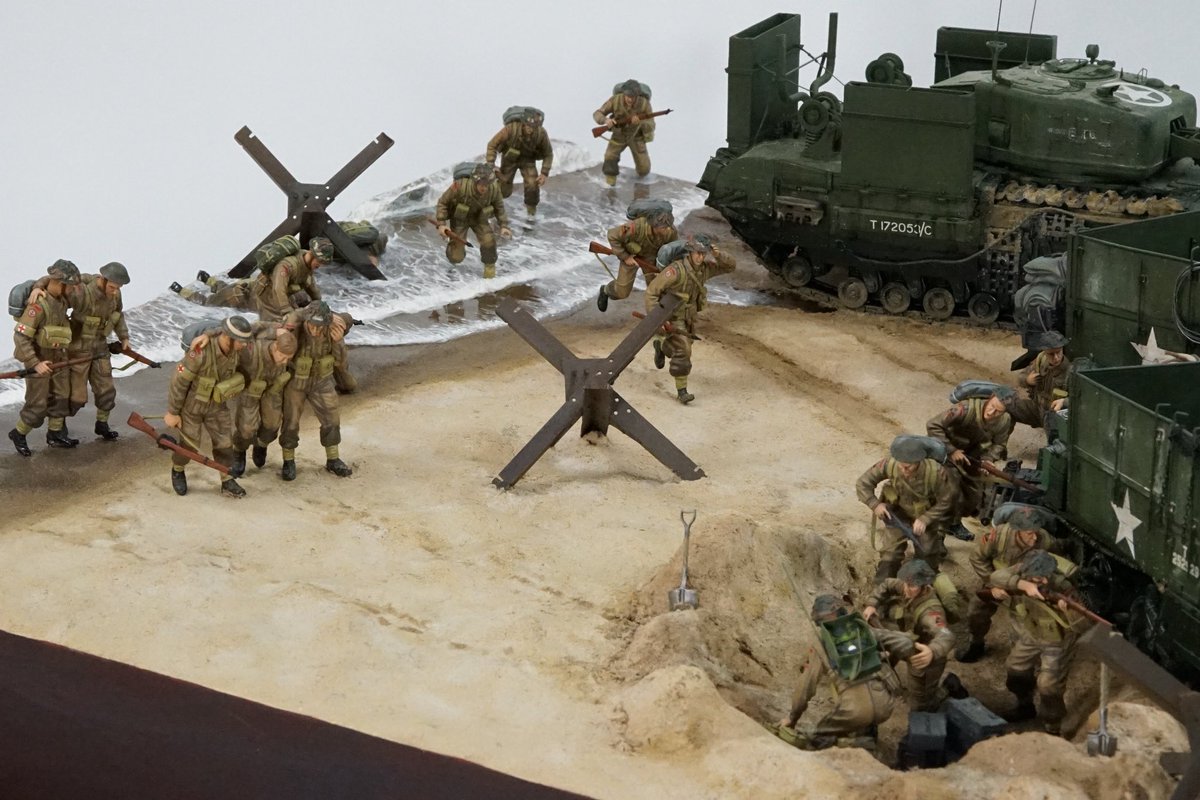 AFVmodeler's tweet photo. D-DAY 2 https://t.co/zQxMcysSGk