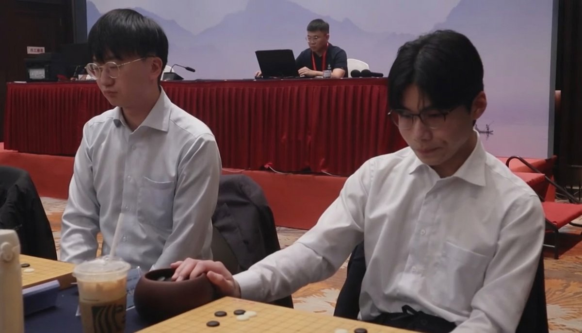2026年中国囲碁乙級リーグ2R結果： 2勝2敗で引き分け ❌大竹優七段 vs
