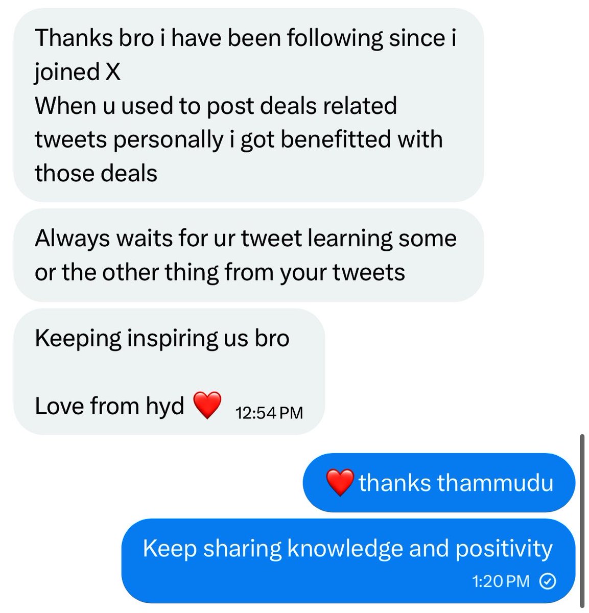 DealsDhamaka's tweet photo. Love the positivity. Glad that my posts help a lot of people ❤️

Thank you X https://t.co/ludZP7Oae1
