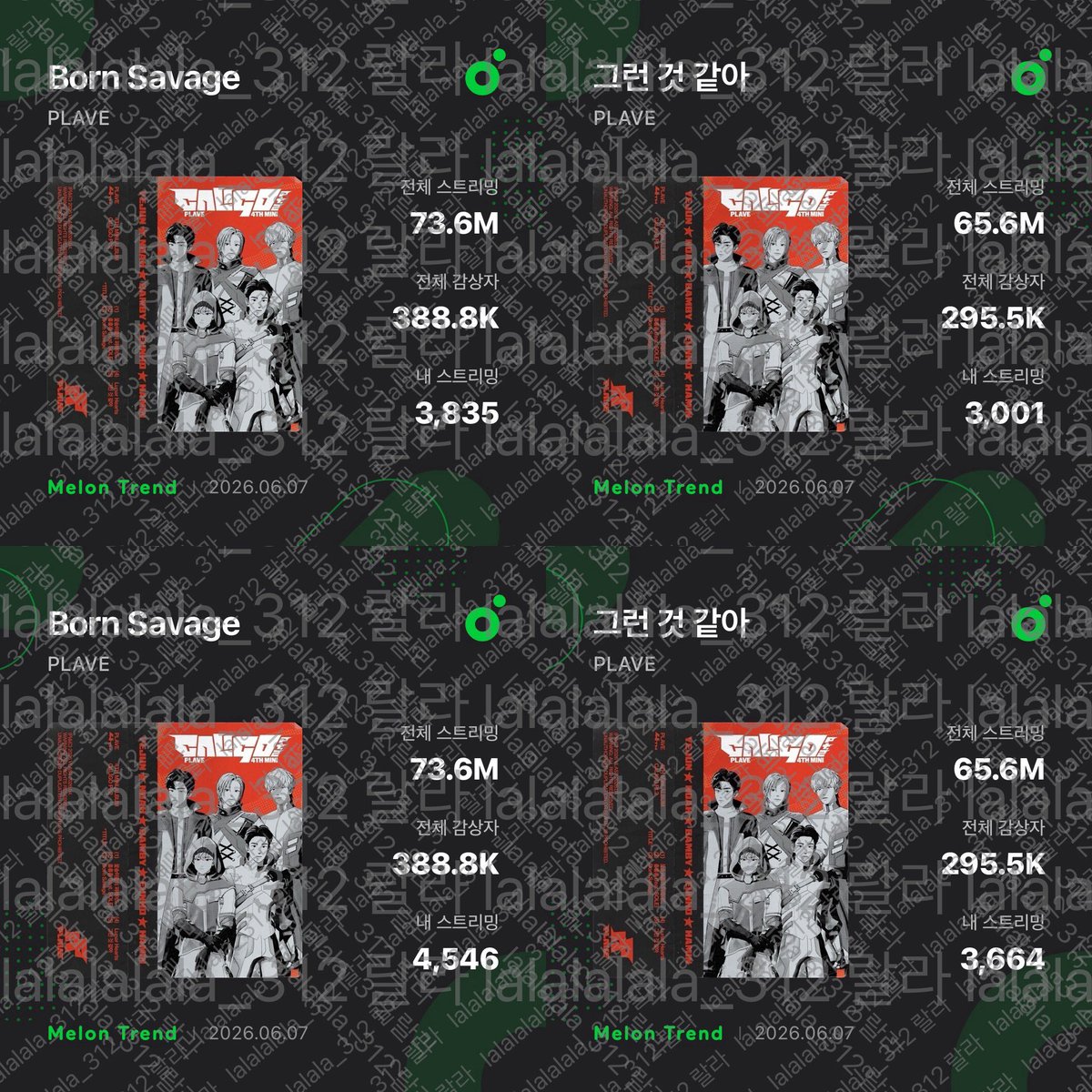 lalalalala_312's tweet photo. 🔔스밍독려이벤트 😍

조건 
-현재 스밍카드 인용 알티
-6월말 당발

인용으로 추첨 ❣ 
뉴플리 첫스밍/계정추가 환영🫶

🎁 메디힐 포카&amp;엽서 세트 https://t.co/bzhkhF0A5Z