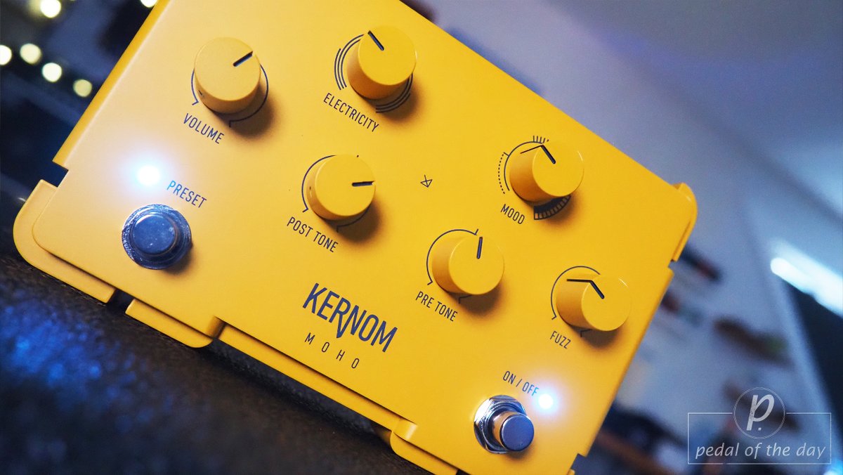 pedaloftheday's tweet photo. Whether you want a vintage tone or a modern sound, or something totally off the charts, the Kernom MOHO Multi Fuzz Workstation has got you covered...check out our review and demo, cheers!!
https://t.co/DJRbMaZq6o
https://t.co/SEElah56xM
#kernom #guitarpedals #pedaloftheday https://t.co/5x5SDmt5yR