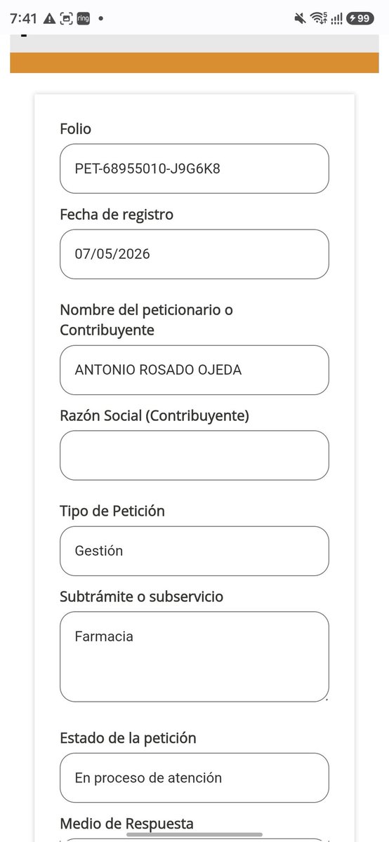 isispr21's tweet photo. Ahora no solo cumple mas de 10 meses sin surtir el sinogan ahora la petición cumple 1 mes sin ser atendida https://t.co/VWSvvdLD9L