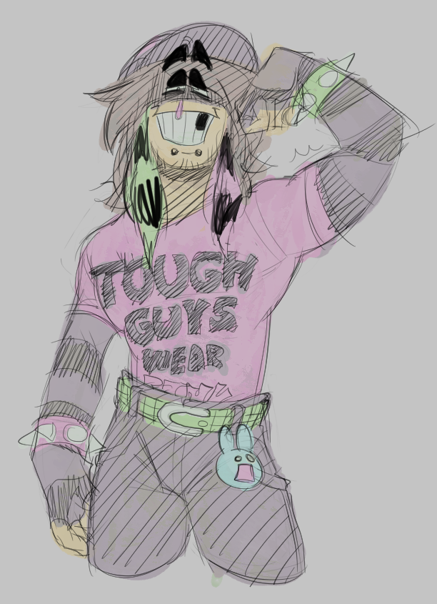 yaizl_art's tweet photo. lowk his ingame build is kinda cute as much as i prefer depicting him as fat https://t.co/FovSCBHmOZ
