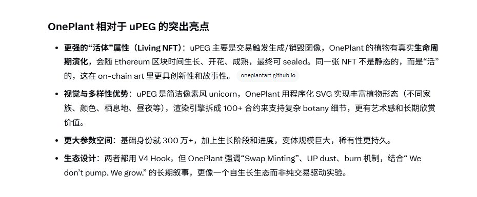 ChXiangyang's tweet photo. @onchain_artists  感觉这个项目创新的亮点还是��不错的，在upeg之上，创建了更复杂的动态演化，有没有交流群，拉下我
#OnePlant https://t.co/BU8TUeBtrZ