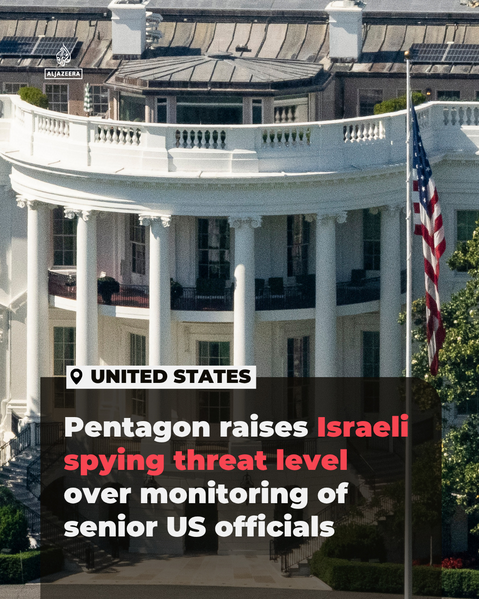KaylaDavis2000's tweet photo. Pentagon raised Israel's counterintelligence threat to CRITICAL because they're spying on our own officials (Witkoff &amp; Colby)during Iran negotiations. One official called it "Unhinged"

While AIPAC dumps tens of millions buying politicians, our so-called ally stabs us in the back https://t.co/Qj8SAgnsGK