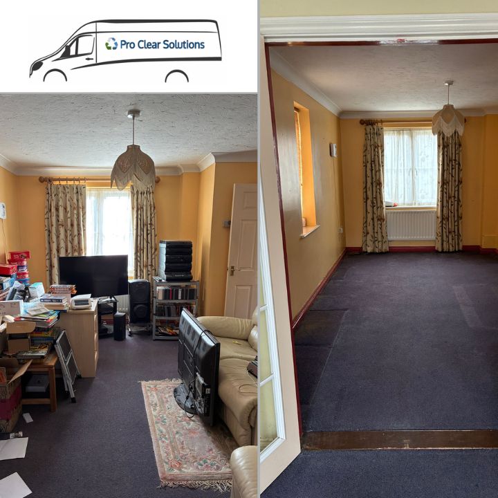 ProClearance's tweet photo. 🏡 Before &amp; After house clearance in Tuddenham Village near Bury St Edmunds.

✔️ Professional House Clearance Tuddenham

♻️ Up to 90% rehomed or recycled.

💡 Looking for an Efficient &amp; Affordable Service?

https://t.co/I6rBJVYwou

#Tuddenham #BuryStEdmunds #HouseClearance https://t.co/XeXP81eu9K