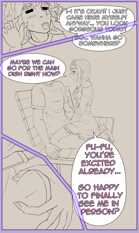 GallowGlass19's tweet photo. Page 4 lineart mostly done!! I'll finish it next week!! 😊 https://t.co/f4QdwNTl52