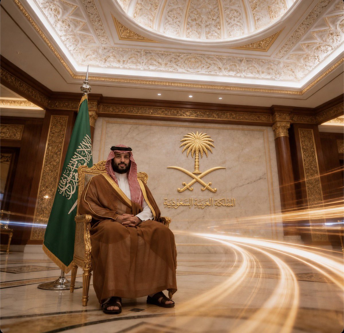 Alshaikh2's tweet photo. «محمد بن سلمان»

هناك فرقٌ بين من يقرأ خريطة الشرق الأوسط ..
و من يعيد رسمها.

بعض القادة ينتظرون الأحداث ..
و بعضهم يصنعونها ..
و بعضهم يصنعون الحدث ..
ثم يصنعون البيئة التي تجعله ممكناً.

في الشرق الأوسط ..
الزعامة ليست لقباً يُمنح ..
و لا وساماً يُعلّق ..
و لا حملةً إعلامية تُشترى ..
الزعامة تُقاس بحجم التأثير حين تتخذ قراراً.

حين تتغير أسواق الطاقة ..
و تتحرك الممرات الاقتصادية ..
و تُعاد صياغة التحالفات ..
و تتبدل أولويات العواصم ..
ثم تجد اسماً واحداً حاضراً في كل هذه الملفات ..
فأنت لا تتحدث عن مسؤول محلي ..
أنت تتحدث عن لاعب إقليمي.

#محمد_بن_سلمان لم يطلب من أحد أن يصفه بزعيم الشرق الأوسط ..
لكنه فرض نفسه رقماً لا يمكن تجاوزه في معادلات الشرق الأوسط.

الفرق كبير ..
هناك من يملك المال ..
و هناك من يملك الإعلام ..
و هناك من يملك الضجيج ..
لكن التاريخ لا يتذكر الضجيج ..
التاريخ يتذكر من غيّر المسار.

لهذا ..
حين يبحث الشرق الأوسط عن مركز ثقله الجديد ..
فإن كثيراً من البوصلات تتجه إلى #الرياض ..

ليس لأن السعودية أكبر صوتاً ..
بل لأنها أصبحت أكبر أثراً.

محمد بن سلمان ليس زعيم الشرق الأوسط لأن أنصاره يقولون ذلك.

بل لأن الوقائع تقول ذلك.

#محمد_بن_سلمان_زعيم_الشرق_الأوسط