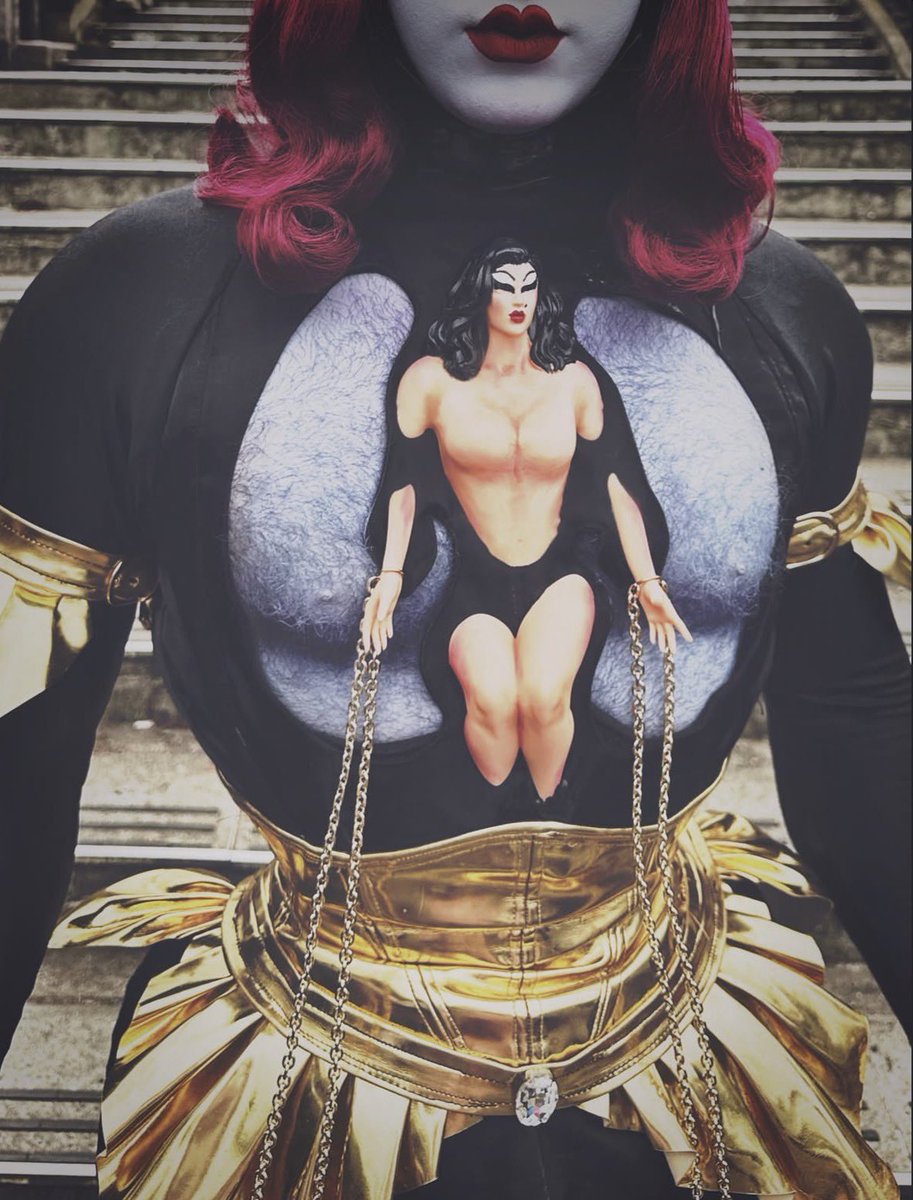 Drag_Crave's tweet photo. Lina Galore looks otherworldly in Shibuya, Tokyo, Japan. https://t.co/xFq1t8I2bB