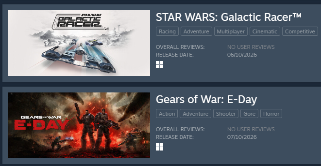 ExoticValkyrie's tweet photo. It's been a long time since I've had games I can look forward to. Gonna break the bank though. https://t.co/UeG40cfcY9