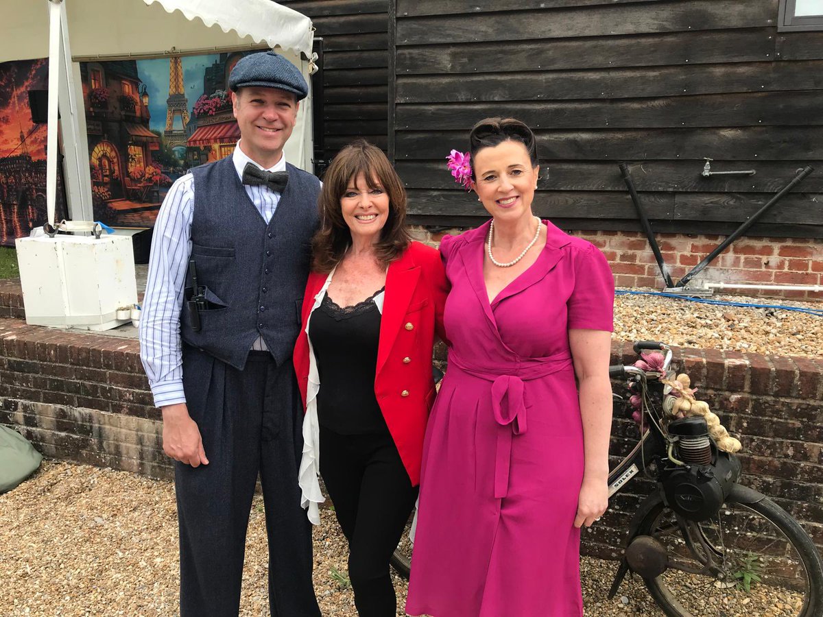 vickimichelle's tweet photo. Proud to be @Southwick_DDay raising funds for @SSAFA and worthy charities. Brilliant army vehicle display and costumes. Wonderful people #ChelseaPensioners #DadsArmy #MurieleAlexandre #Steve #PortsmouthMilitaryWives #CanCanGirls #AlloAllo #ArmedForces #JoeMurrell #SundayFunday https://t.co/9Y1FtbS0Eh