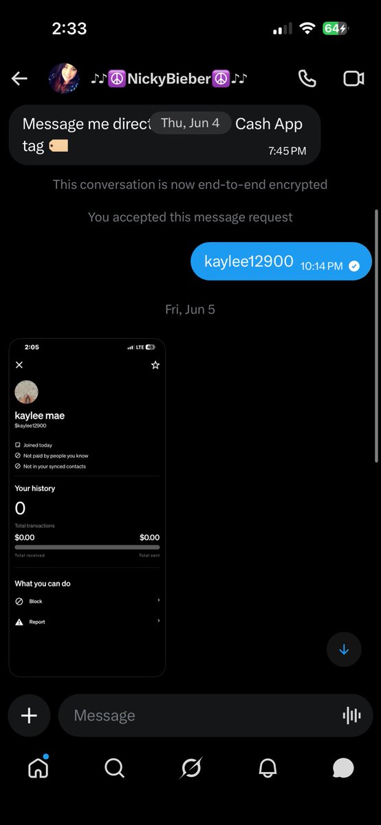 Kayleemae1290's tweet photo. Cmon guys if your gonna scam do a better job this is ridiculous! Dm if your actually trying to buy😘😘 https://t.co/pGEgTSXgi5