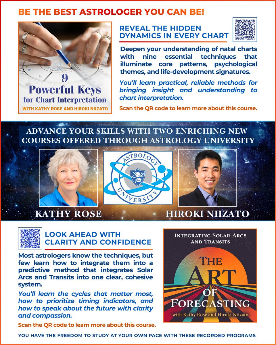 roseastrology's tweet photo. I'm am feeling very fulfilled and super proud of our work.... our two EPIC courses are now available through Astrology University. https://t.co/jmCAVArWKp