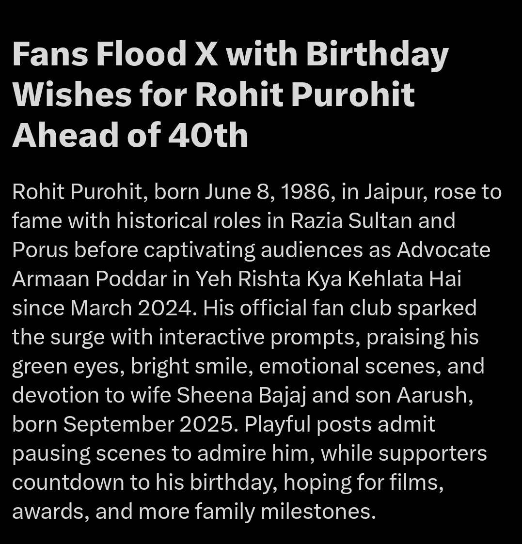 luminousNi_17's tweet photo. Happiest Birthday to the man with the most expressive eyes and unmatched charm 🥳💖🥀 @ROHITPUROHIT00 

HBD ROHIT PUROHIT https://t.co/ywC5Qu8B30