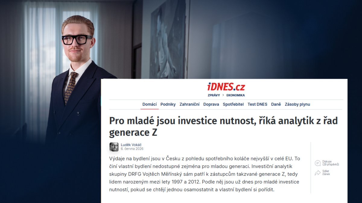 skupina_drfg's tweet photo. Proč jsou investice pro Gen Z nutností? Vojtěch Měřínský z DRFG v MF DNES analyzoval finanční realitu své generace. Kvůli cenám nemovitostí a nízkým mzdám je vlastní bydlení bez investování nedosažitelné. Klíčem je vyvážené portfolio. Celý rozhovor zde: https://t.co/JKd4aUllk9 https://t.co/kwPyoRqlWS