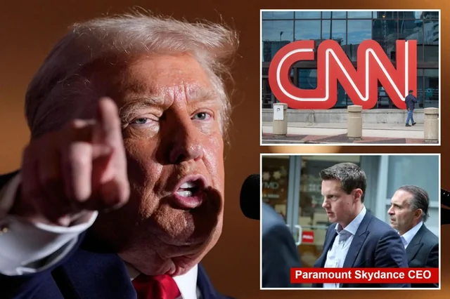 politvidchannel's tweet photo. BREAKING: U.S. states are gearing up to BLOCK the $111 BILLION Paramount Skydance takeover of Warner Bros. Discovery — the deal that would hand CNN (and HBO, Warner Bros., Max) to David Ellison, a close Trump ally. https://t.co/R5fPNdKWhr